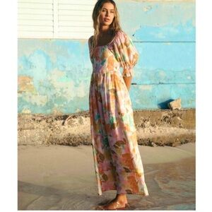 Billabong Floral Maxi Dress size L